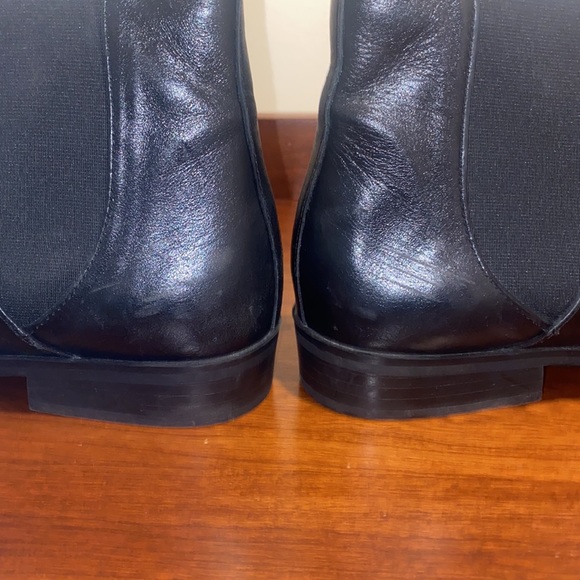 Zara Real Leather Low cut boot SZ 10/41 - Picture 2 of 3